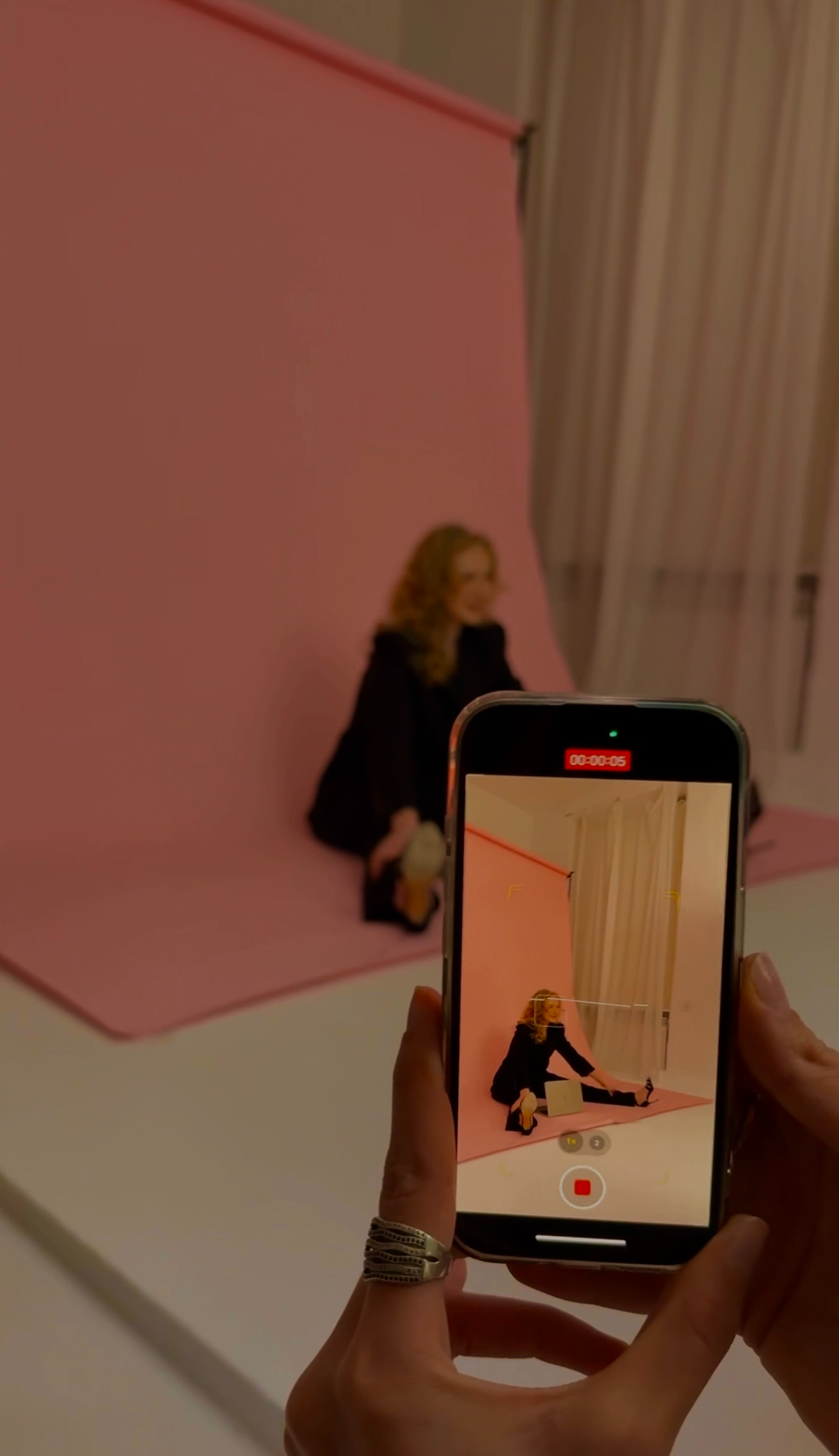 Produkcja video social media i plan zdjęciowy